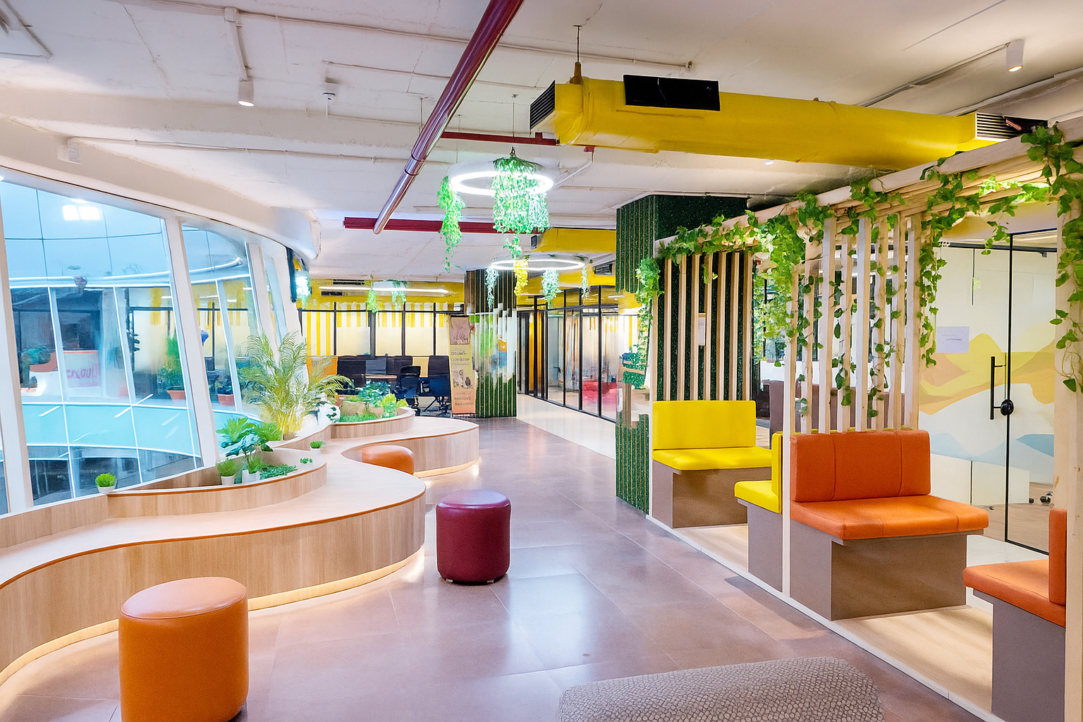 Community Coworks showcasing modern architecture